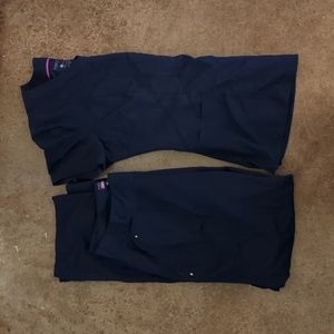 Healing Hands Purple Label Yoga Scrub Set